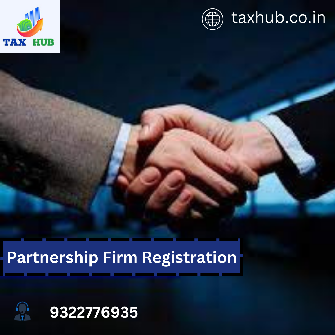 Partnership Firm Registration Tax Services